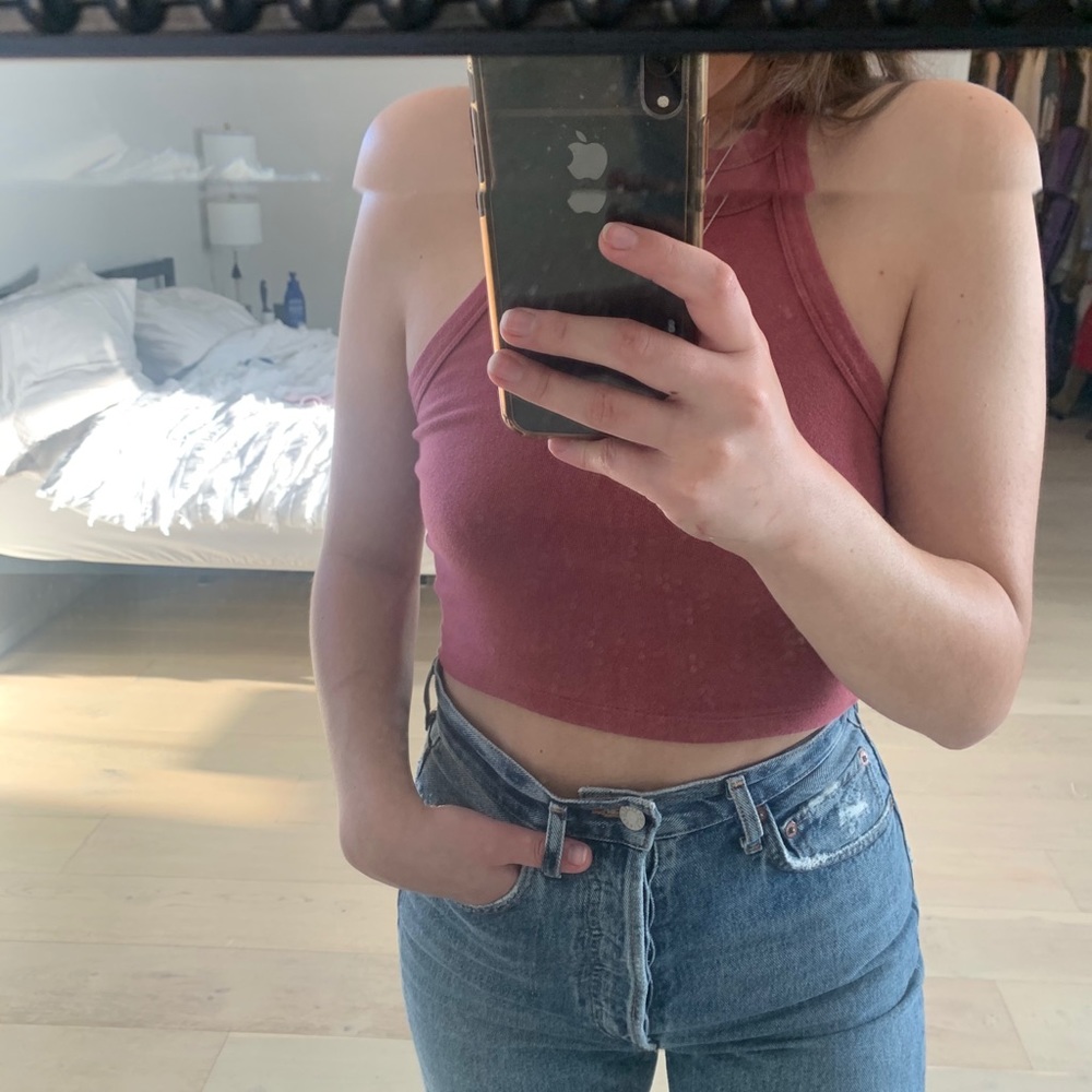 Crop Halter Top - Picture 2 of 6